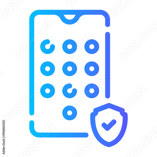 shield gradient icon