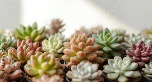 Compact succulent plants st...