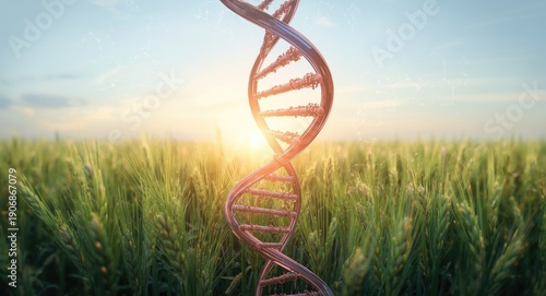 DNA double helix illustrati...