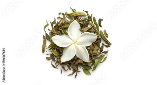 Jasmine flower and loose te...