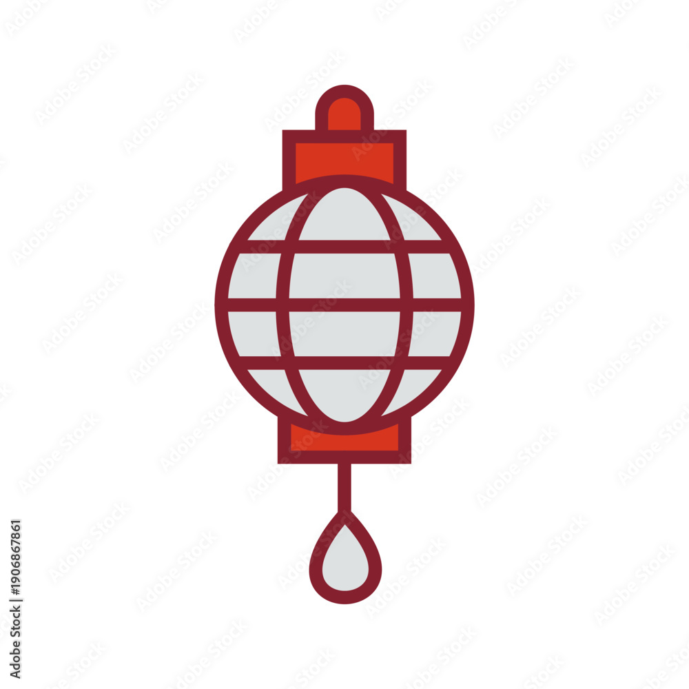 Obraz premium Lunar New Year Icon Design
