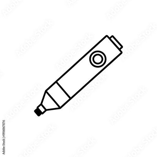Marker Pen Icon Vector Graphic Design Tool