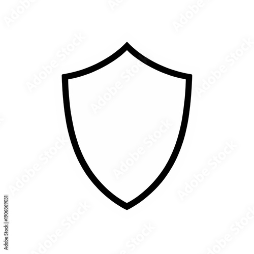 Shield Icon Vector Graphic Protection Symbol