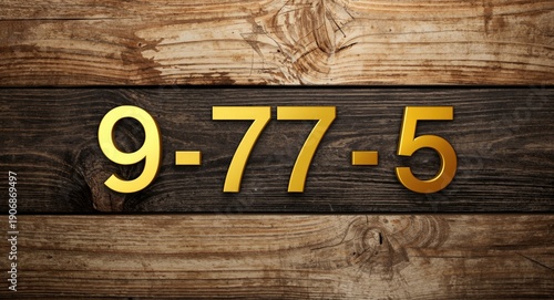 Golden number sequence nine...