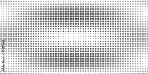 Dot pattern seamless background. Polka dot pattern template Monochrome dotted texture. vector