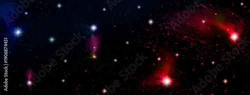 galaxy in a free space.