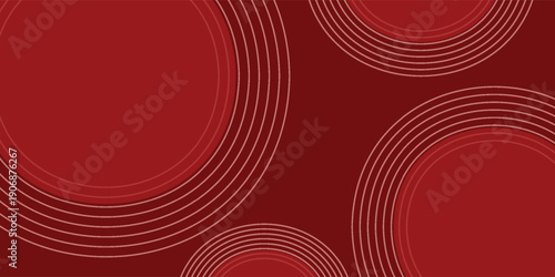 Circus background and spiral retro rays vector pattern. Vintage poster of red white sun or star burst radial lines with grunge texture, circus, carnival, summer fair or chapiteau backdrop,eps.10