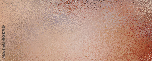 Vector brown foil texture background. Abstract gradient bright and shiny light reflection rough texture surface. Vector illustration for background, backdrop, web, wallpaper, print and design artwork.