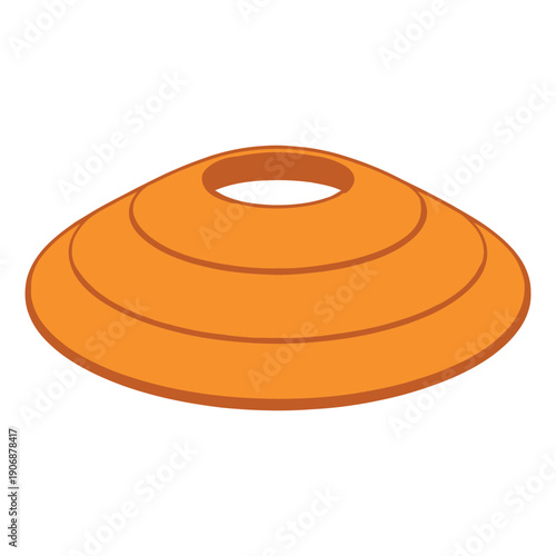 Orange Training Cone Disc Marker 