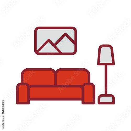 Room Views Icon Design