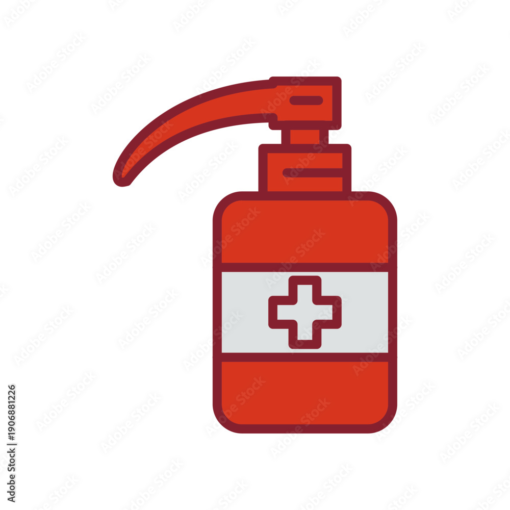 Obraz premium Sanitizer Icon Design