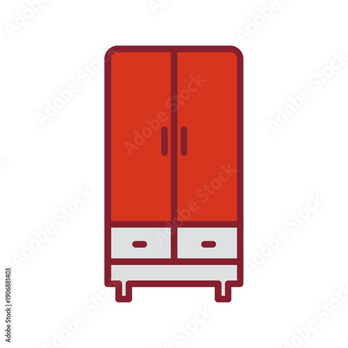 Cabinet Drawer Icon Design