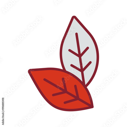 Tobacco Leafs Icon Design