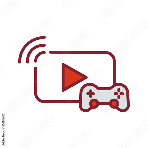 Gaming Streamer Icon Design