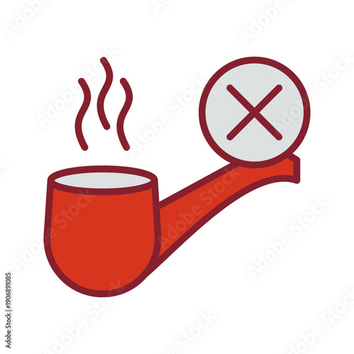 No Cigar Icon Design