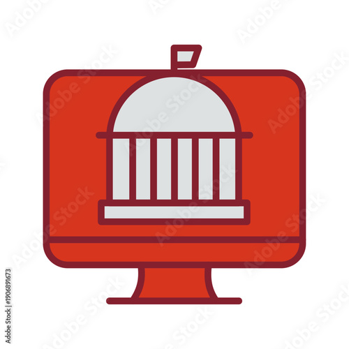 Digital Governance Icon Design