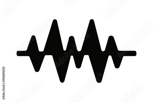 Heartbeat, ECG, medical pulse, healthcare diagnostics, vector illustration