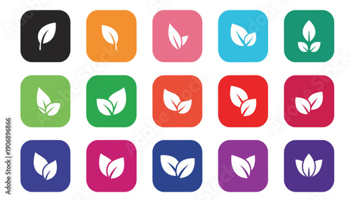 Creative Design Bundle Including Eco Friendly Leaf Icons Aerospace Vehicles and Hand Drawn Pointers