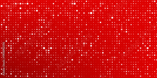 Christmas background, red holiday pattern, gold fireworks