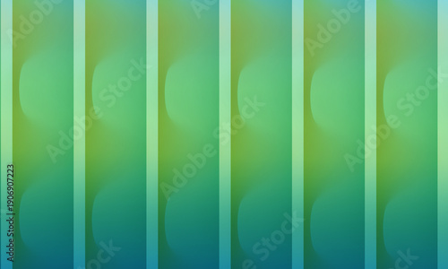 Vibrant green gradient background with vertical stripes and bokeh effect