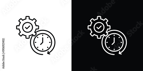 Discipline Icon Sheet Multiple Style Collection Isolated Vector