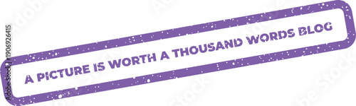 A vintage textured rubber stamp vector illustration featuring a popular proverb related to online content creation