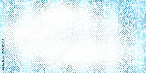 Minimal abstract pattern with colorful confetti elements on blue background, bright vector texture for wallpaper design