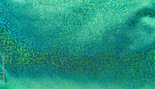 Shiny green glitter halftone dotted background