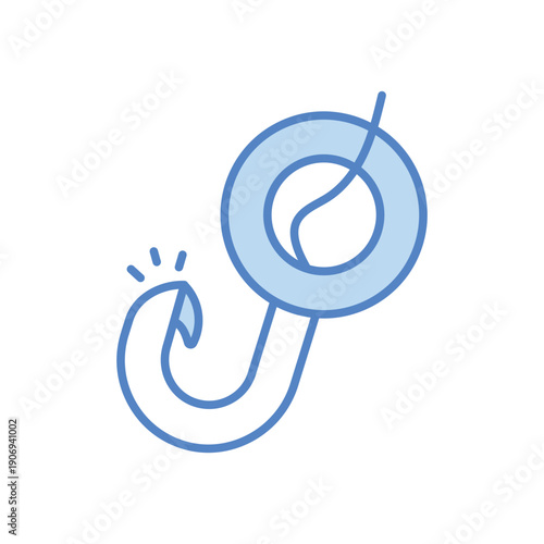Fishing Hook vector icon