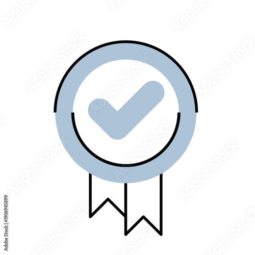 Brand loyalty icon for customer retention, trust building, and long-term relationship.