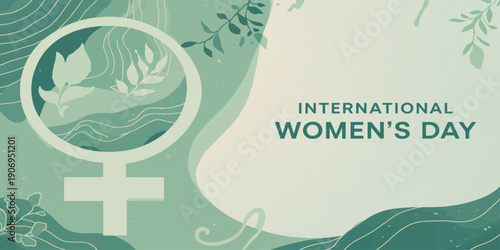 Vintage floral vector illustration of an abstract cross background with nature elements and a decorative leaf pattern for a spring holiday card template