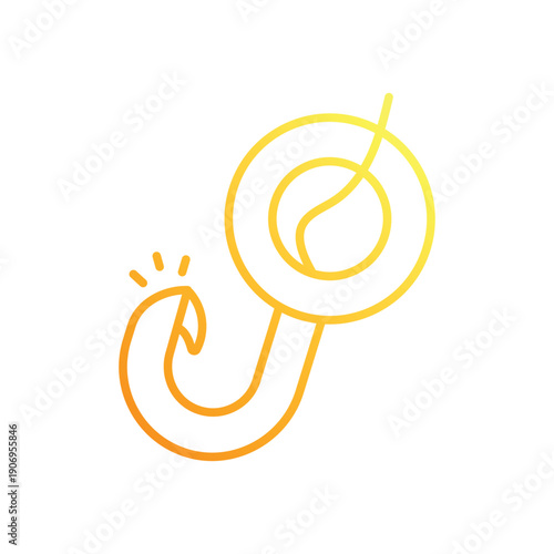 Fishing Hook vector icon