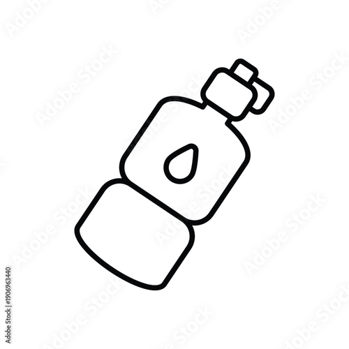 Water Bottle vector icon
