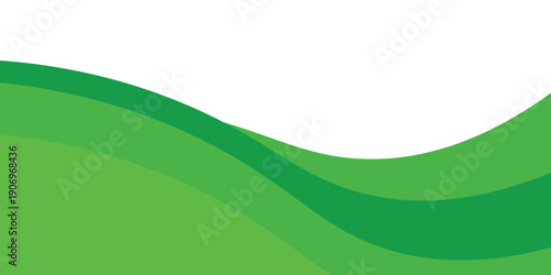 Curved Header and Footer Element