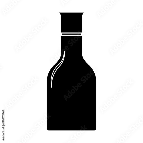 The bottle symbol icon can be used for MOCAF oil products, skincare, or other liquid products.