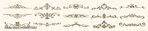 Set of Frames vector illustration
