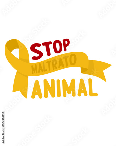 Stop maltrato animal.