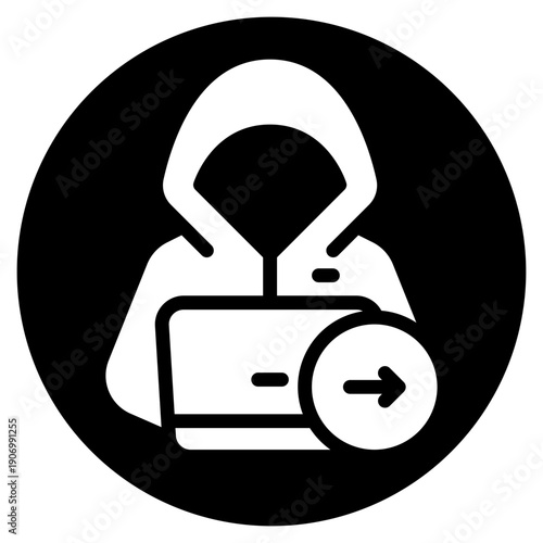 right arrow glyph icon