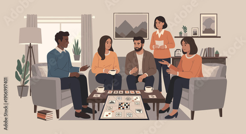 A serene minimalist corner with a cozy chair, potted plant, and books, perfect for relaxation and home decor inspiration.