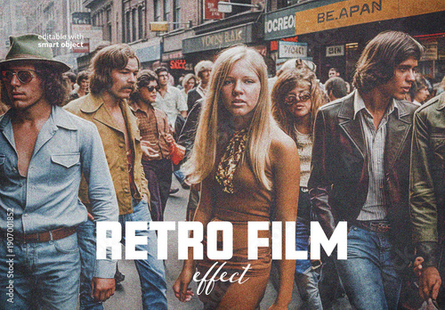 Retro Film Photo Effect