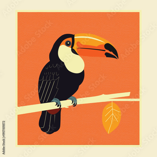 toucan on a branch