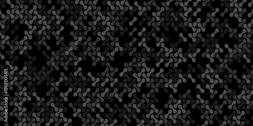 Metaball stippled organic pattern. Abstract geometric shape texture metaballs Seamless Pattern geometric wallpaper vector design.