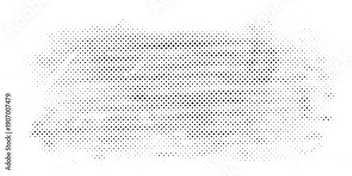 Bild auf Leinwand Abstract Halftone Pattern Texture with Distorted Effect.