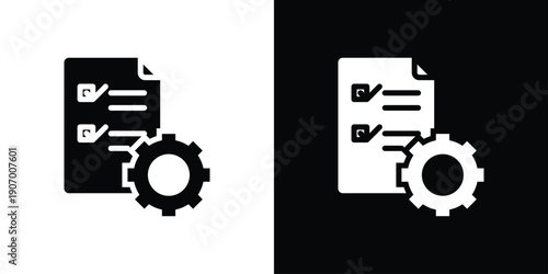 Syllabus Icon Sheet Black And White