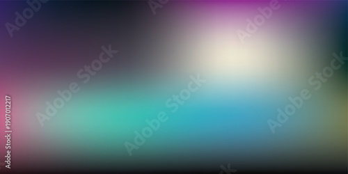 Foto Abstract Colorful Gradient Background with Soft Light Effects.