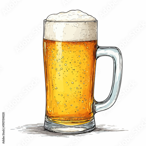 very cool beer drink design