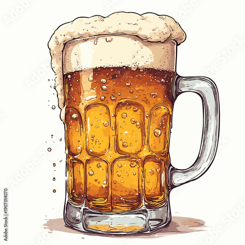 very cool beer drink design