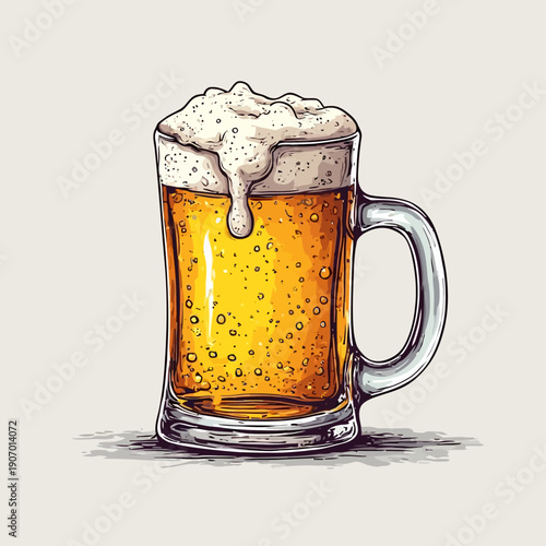 very cool beer drink design