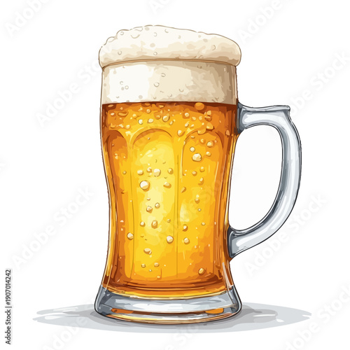 very cool beer drink design