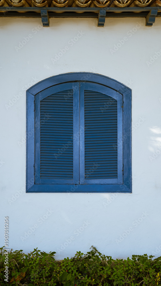 Fototapeta premium blue window